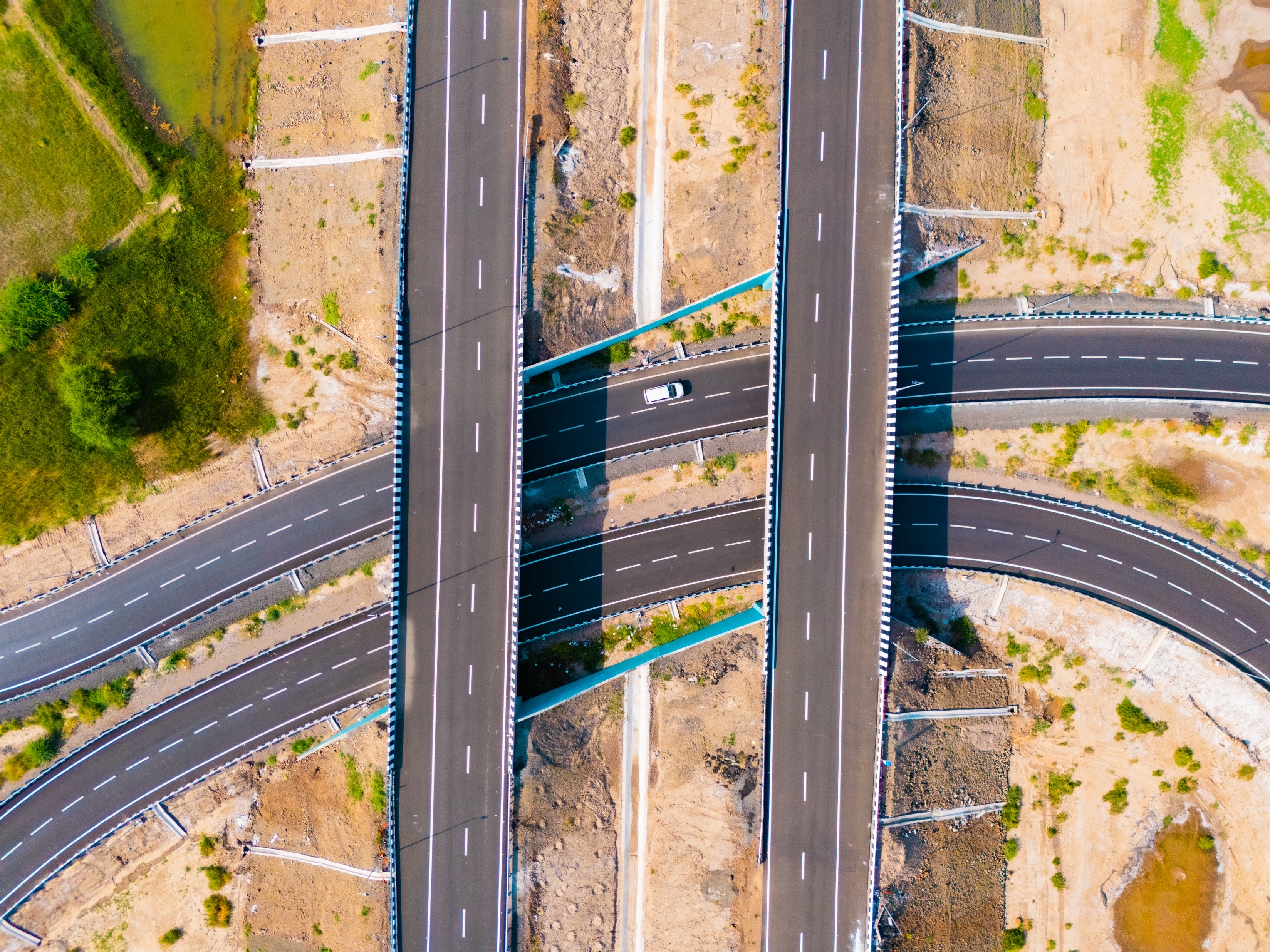 Expressway construction progress